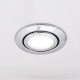 Душевая кабина Deto K401S LED (100x100) квадратная, поддон низкий, стекло прозрачное
