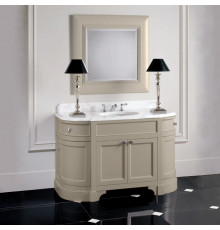 Devon&Devon Season Тумба 128.5х61.2х94 в цвете warm grey matt со столешницей bianco carrara