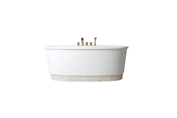 Devon Holiday Ванна ИЗ WHITE TEC PLUS 175.7х66.5х89.7  см цвет: белый  в компл донный клапан с крышкой из WHITE TEC(цоколь белый) HOLIDAY