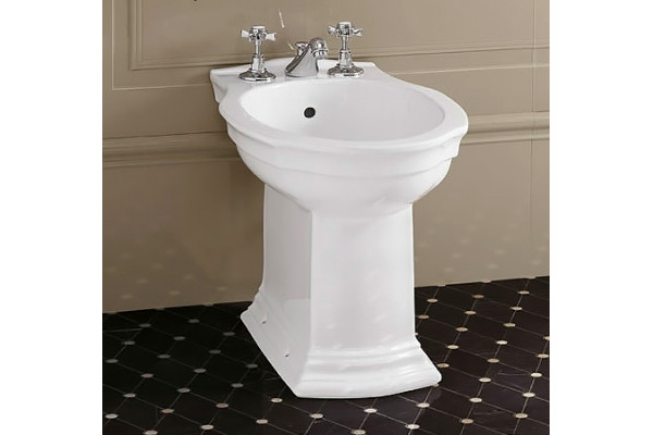 Биде напольное Devon&Devon Westminster  цвет белый, овальное, 36x56 см