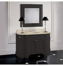 Devon Season База с мрамором BOTTICINO FIORITO c 1отв.(1285х56хh845/94см); ручки-хром цвет: DARK GREY  (без раковины WHITE56)