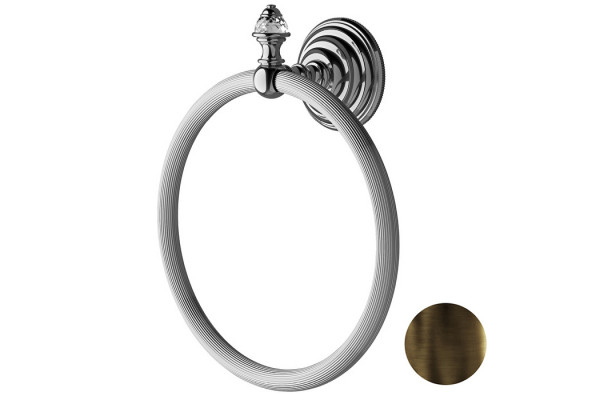 Devon  Diamond Полотенцедержатель кольцо цвет бронза WHD507BR