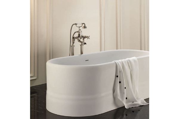Devon DIVA Ванна 171x87xh705cм свободностоящая материал: white teс (без отв-й для смесителя и без слива) цвет: белый (СРОК производства увеличен!!! 1NADIVA