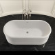 Devon DIVA Ванна 171x87xh705cм свободностоящая материал: white teс (без отв-й для смесителя и без слива) цвет: белый (СРОК производства увеличен!!! 1NADIVA