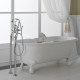 Devon&Devon Draycott Ванна 170х79хh61 см чугунная отдельностоящаябелая  загрунтованная снаружи ножки EAGLE белые 2MRDRAYBIDD