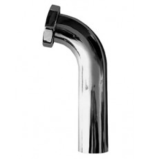 Отвод Devon&Devon SF3351CR в пол для сифона хром, выпуск прямой