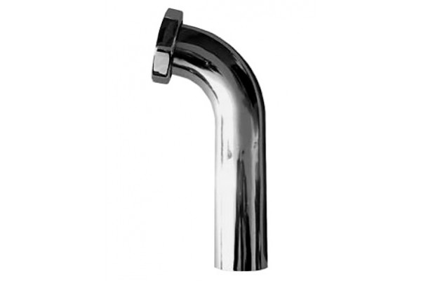 Отвод Devon&Devon SF3351CR в пол для сифона хром, выпуск прямой