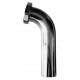 Отвод Devon&Devon SF3351CR в пол для сифона хром, выпуск прямой