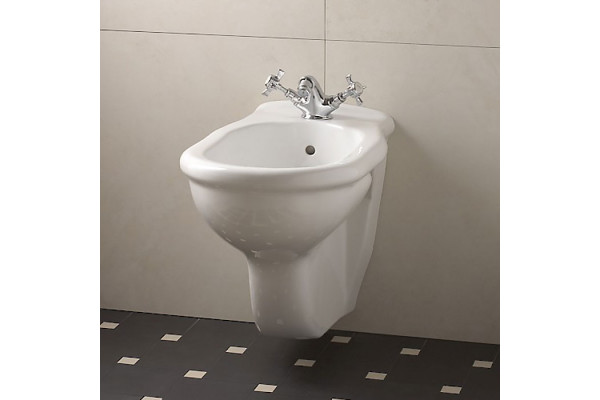 Devon Etoile/New Etoile Биде подвесное с 1 отв. под смесит. 33x535см.  цвет: белый IBBID1FSET