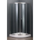 Душевой уголок Dolphin TN-207-J(5) 90x90 четверть круга, двери раздвижные