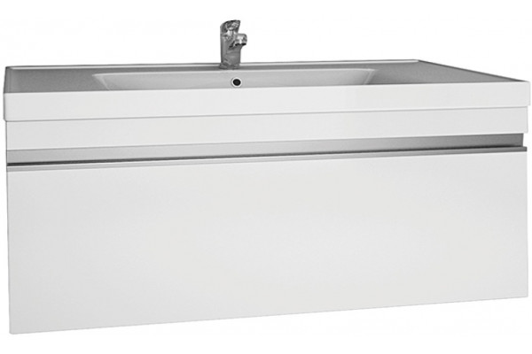 Тумба для комплекта Dreja Grace 90 белый глянец подвесная, с ящиками