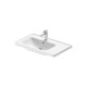 Duravit D-Neo Раковина накладная 800х480  мм ассим-раковина слева с переливом без отв. под смеситель цвет: белый 2369800060