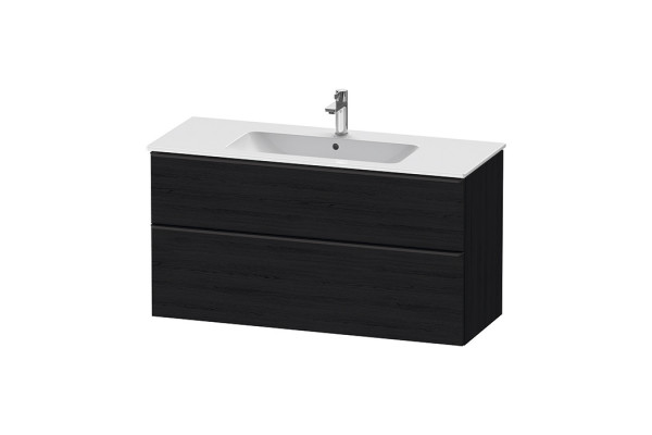 Duravit D-Neo Тумбочка подвесная 1210x462хh625 мм 1 ящик цвет: Black Oak DE436401616