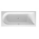 Duravit Darling New  Ванна 1700х750 мм акриловая прямоугольная встраиваемая или с панелямис наклоном для спины справа цвет белый 700243000000000