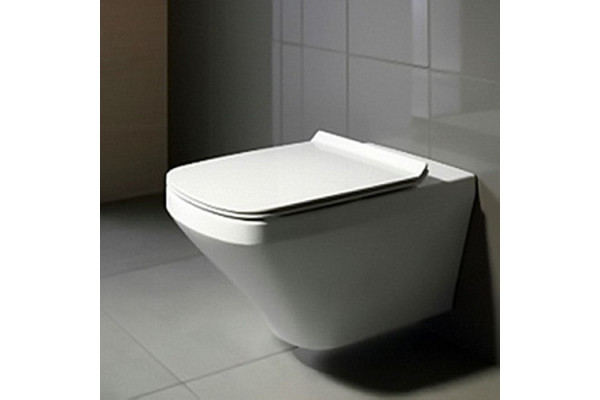 Duravit DuraStyle Унитаз удлиненный подвесной безободковый 620х370 мм  с креплением  цвет белый (СПЕЦЦЕНА) 2542090000