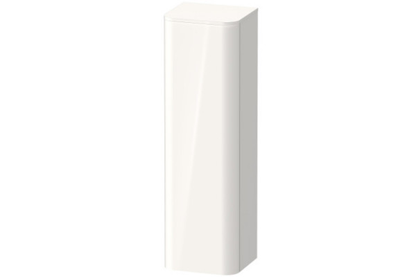 Duravit Happy D.2 Plus Пенал подвесной  1336x400x360мм 1 дверь 3 стекл. полки SX цвет: белый глянцевый (без топа) HP1261L2222