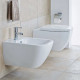 Duravit Happy D.2 Унитаз подвесной 365х540 мм. с вертикальным смывом с HygieneGlaze с креплением Durafix цвет белый 2221092000