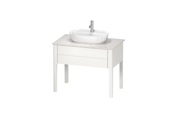 Duravit Luv Раковина на столешницу 600мм Luv цвет белый без переливас площадкой с 1 отв. под смеситель (СПЕЦЦЕНА) 0380600000