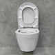 Duravit ME by Starck Унитаз подвесной Compact Rimless вкл. крепление Durafix  45л. 370x480мм с покрытием WonderGliss Цвет: Белый 25300900001