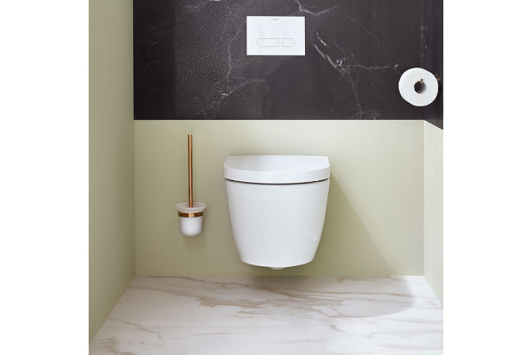 Duravit ME by Starck Унитаз подвесной Compact Rimless вкл. крепление Durafix  45л. 370x480мм с покрытием WonderGliss Цвет: Белый 25300900001