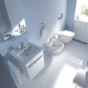 Duravit Starck 3 Биде подвесное с перел. с 1 отв. под смес. 360x540мм Цвет: Белый 2230150000