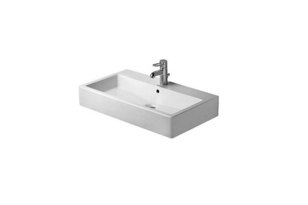 Duravit Vero Раковина  800x470мм для мебели с переливом с 1 отверстием под смеситель. Цвет: белый 0454800027