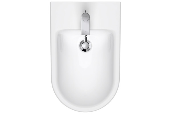 Duravit D-Neo Биде напольное 370x580х400 мм с переливом с 1 отв под смеситель цвет: белый 2295100000