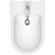 Duravit D-Neo Биде напольное 370x580х400 мм с переливом с 1 отв под смеситель цвет: белый 2295100000