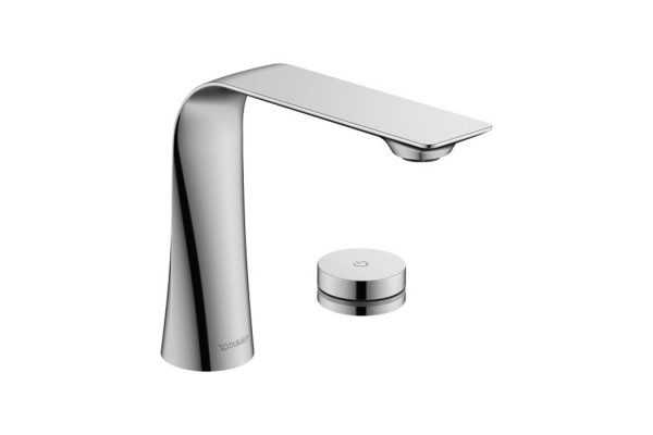 Duravit D.1 Смеситель для раковины на 2 отв. электронный с питанием от батареи цвет: хром D11100007010