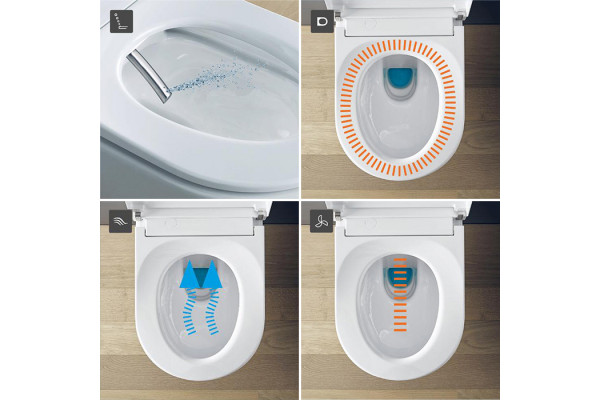 Duravit DuraSystem Комплект переходников для соединения интерфейса клавши А2 с инсталяцией (обязательно для SensoWash F Plus/Lite) 1007290000