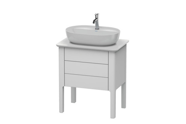 Duravit Luv Раковина на столешницу 420мм  без перелива с площадкой. с 1 отв. под смеситель цвет белый 0381420000