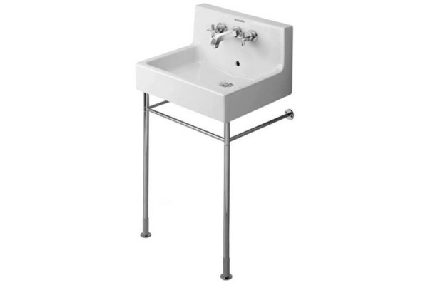 Duravit Vero Металлическая консоль регулировка по высоте + 50 мм хром для умывальника # 045360 и 045460 0030631000