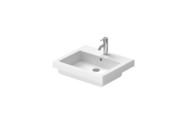Duravit Vero Раковина 550x465 мм Раковина встраиваемая с переливом с плоскостью под смеситель (СПЕЦЦЕНА) 0315550000