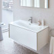 Duravit XViu Тумба подвесная 400x810x480мм под раковину # 233683 234583 234683 с 1 выдвижным отделением цвет: белый глянцевый XV40260B122