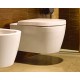 Унитаз подвесной Duravit ME by Starck Rimless 2529092000 белый HG овальный, антивсплеск, 37x57 см