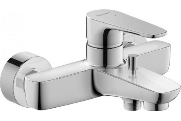 Смеситель Duravit B.1 B15230000010 для ванны с душем, однорычажный, хром