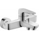 Смеситель Duravit B.1 B15230000010 для ванны с душем, однорычажный, хром