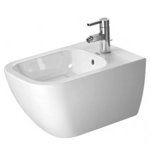 Биде подвесное Duravit Happy D.2  цвет белый, овальное, 36.5x54 см