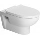 Унитаз подвесной Duravit DuraStyle 45620900A1 безободковый белый, овальный, 36.5x54 см