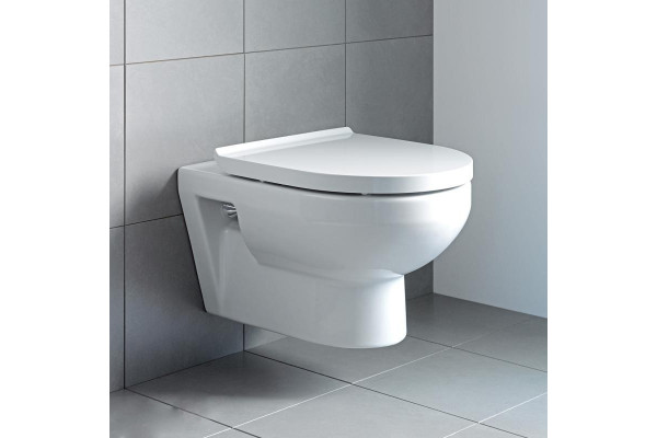 Унитаз подвесной Duravit DuraStyle 45620900A1 безободковый белый, овальный, 36.5x54 см