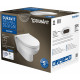 Унитаз подвесной Duravit DuraStyle 45620900A1 безободковый белый, овальный, 36.5x54 см