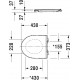 Унитаз подвесной Duravit DuraStyle 45620900A1 безободковый белый, овальный, 36.5x54 см