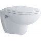 Унитаз подвесной Duravit D-code 45700900A1 безободковый белый, овальный, 35.5x54.5 см
