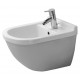 Биде подвесное Duravit Starck 3 228015 цвет белый, овальное, 36.5x54 см