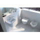 Биде подвесное Duravit Starck 3 228015 цвет белый, овальное, 36.5x54 см