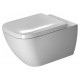 Унитаз подвесной Duravit Happy D.2  белый, прямоугольный, антивсплеск, 36.5x54 см