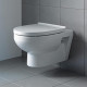 Duravit DuraStyle Комплект: подвесной унитаз Basic Rimless  256209 365х540 мм.+ сиденье с автоматическим закрыванием 002079  (СПЕЦЦЕНА со склада!!!) 45620900A1 (256209+002079)