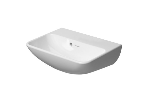 Duravit ME by Starck Раковина для рук с перел. с намеченой облостью под смес. 450x320мм Цвет: Белый 0719450010