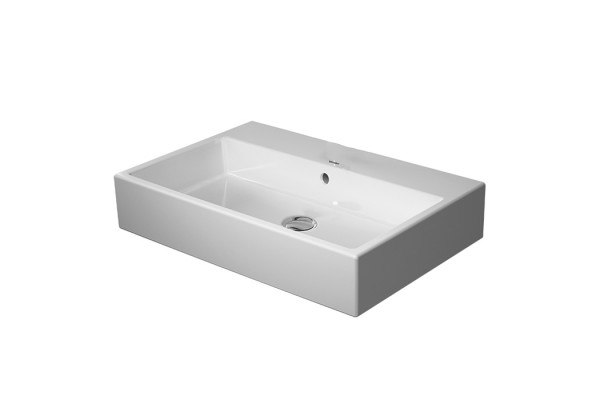 Duravit Vero Air Раковина 700х470 мм с переливом с площадкой без отв. под смеситель Цвет белый 2350700028