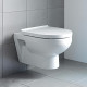 Комплект Унитаз Duravit DuraStyle безободковый + Инсталляция Geberit Duofix Delta 3 в 1 с кнопкой смыва, цвет белый,  в современном стиле